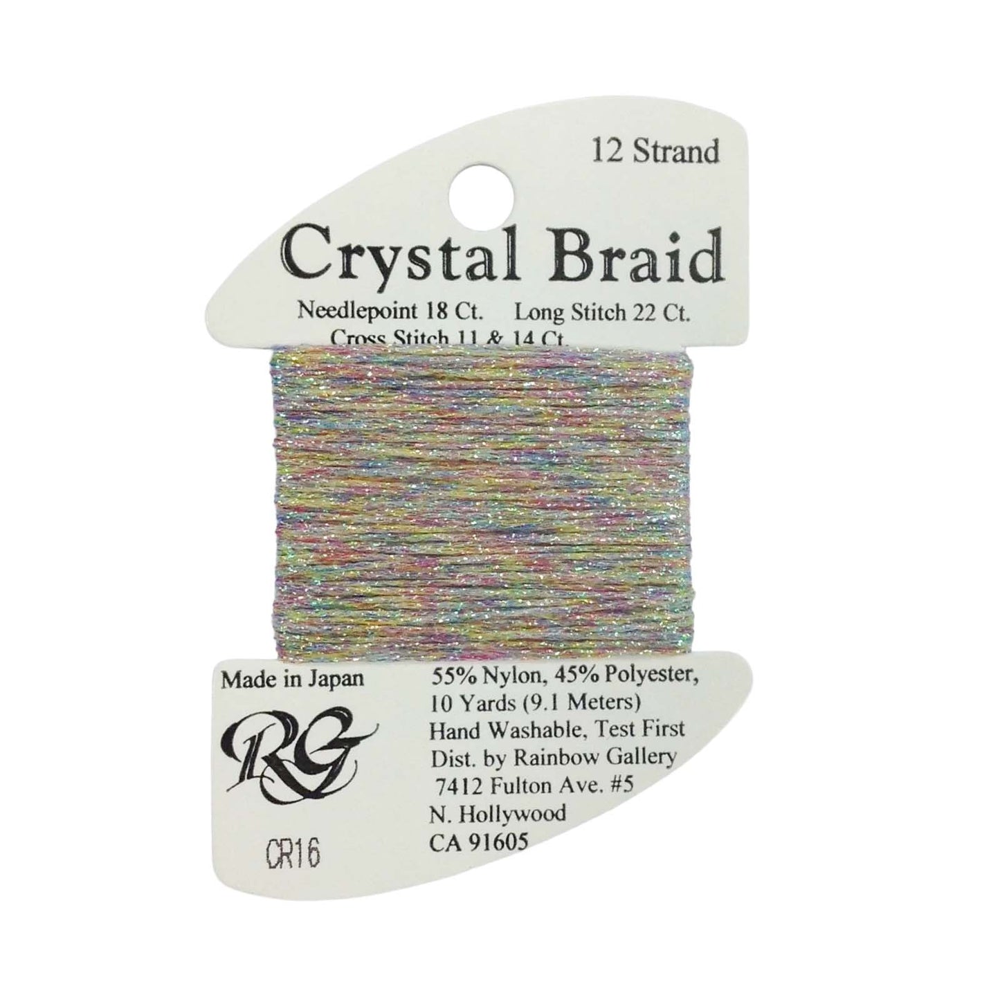 Crystal Braid Northern Lights Pearl 16