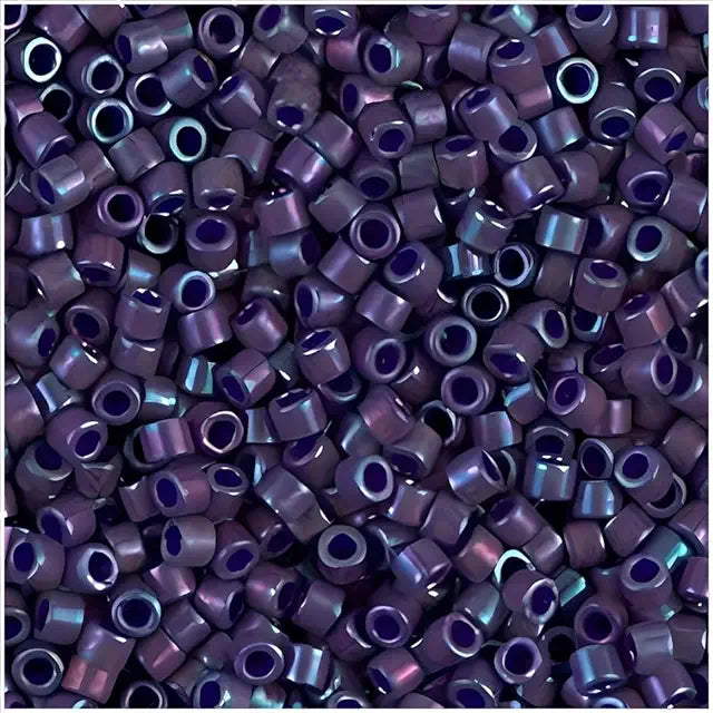 Delica Bead Metallic Midnight Purple DB135