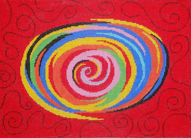 Bright Colors Swirl Tallit