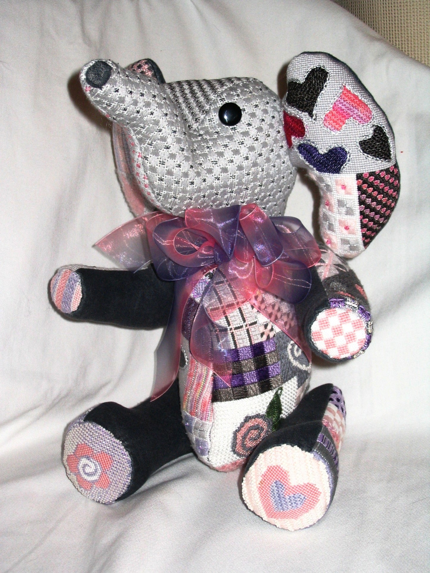 Stitch a 3-D Elephant!