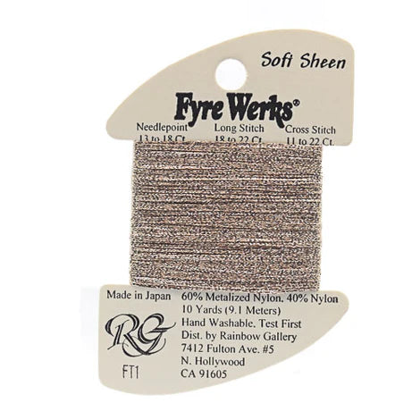 Fyre Werks Soft Sheen, Mocha FT1