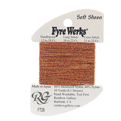 Fyre Werks Soft Sheen, Bronze FT26