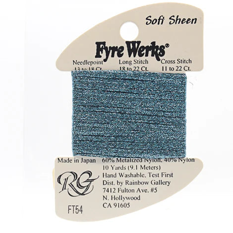 Fyre Werks Soft Sheen, Ocean Blue FT54