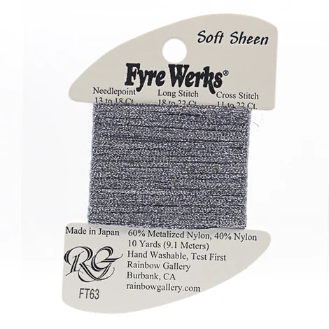 Fyre Werks Soft Sheen, Vintage Silver FT63