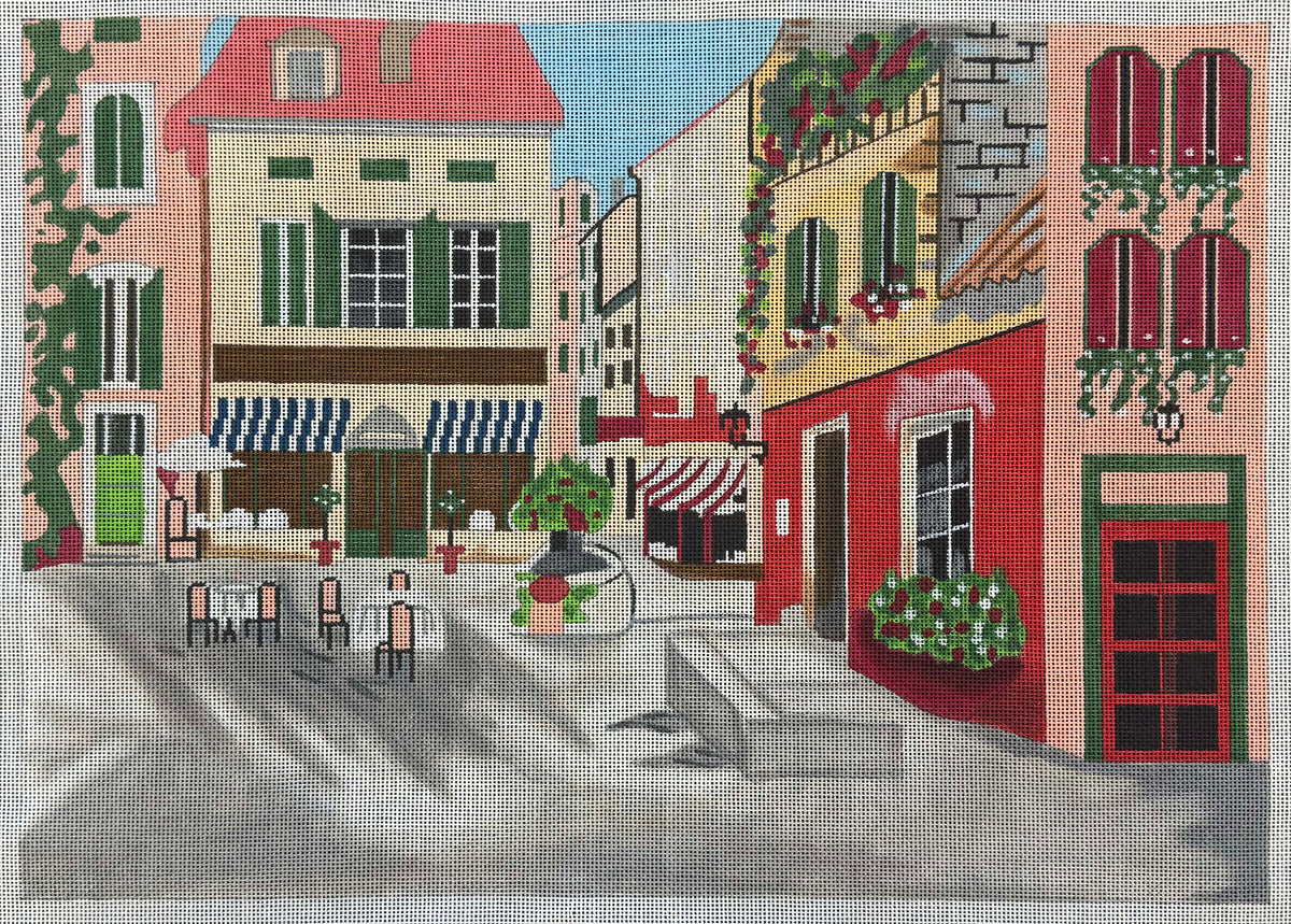 Vintage Canvas - European Square