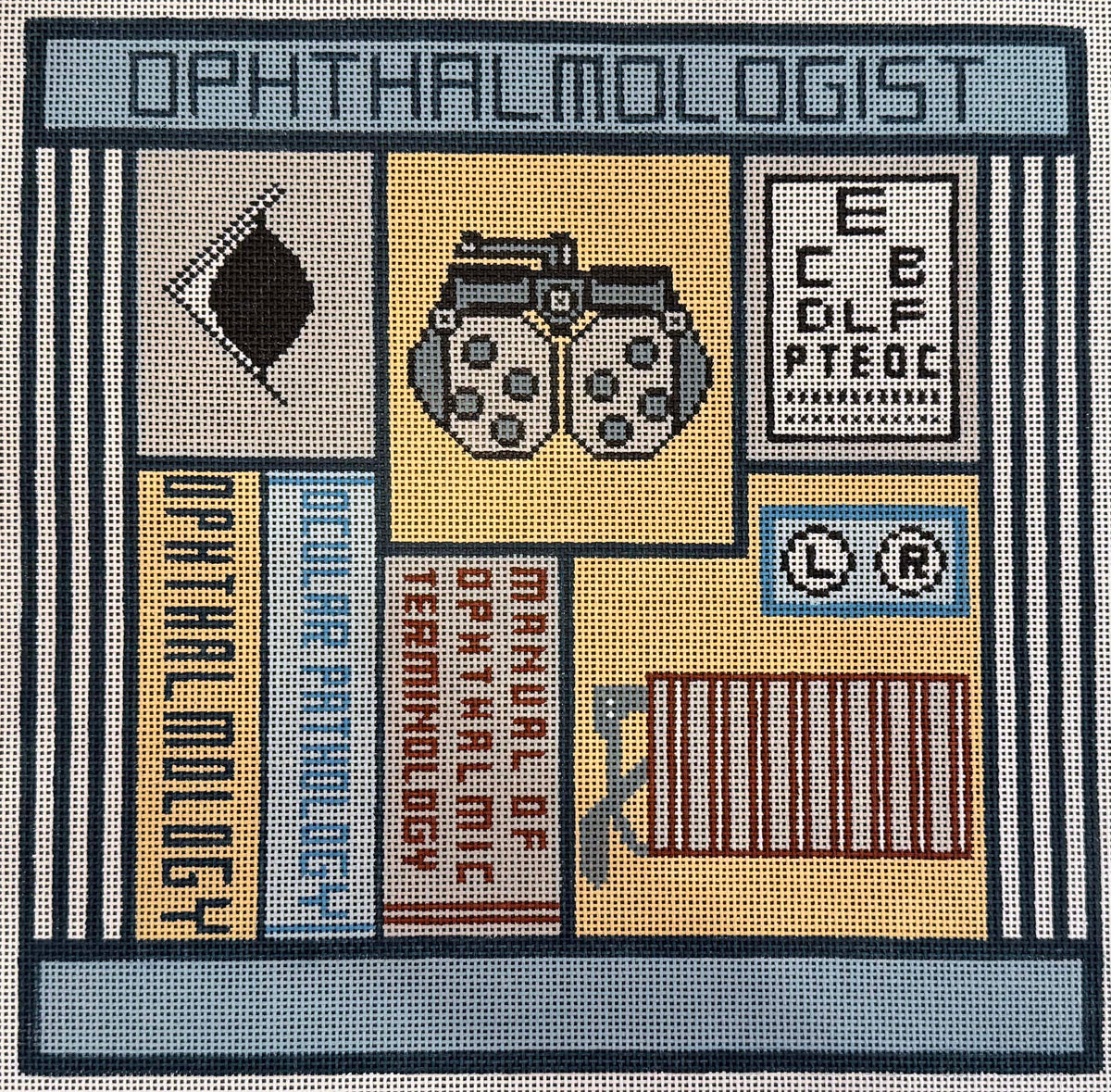 Opthamologist Large Career Plaque - UV Printed