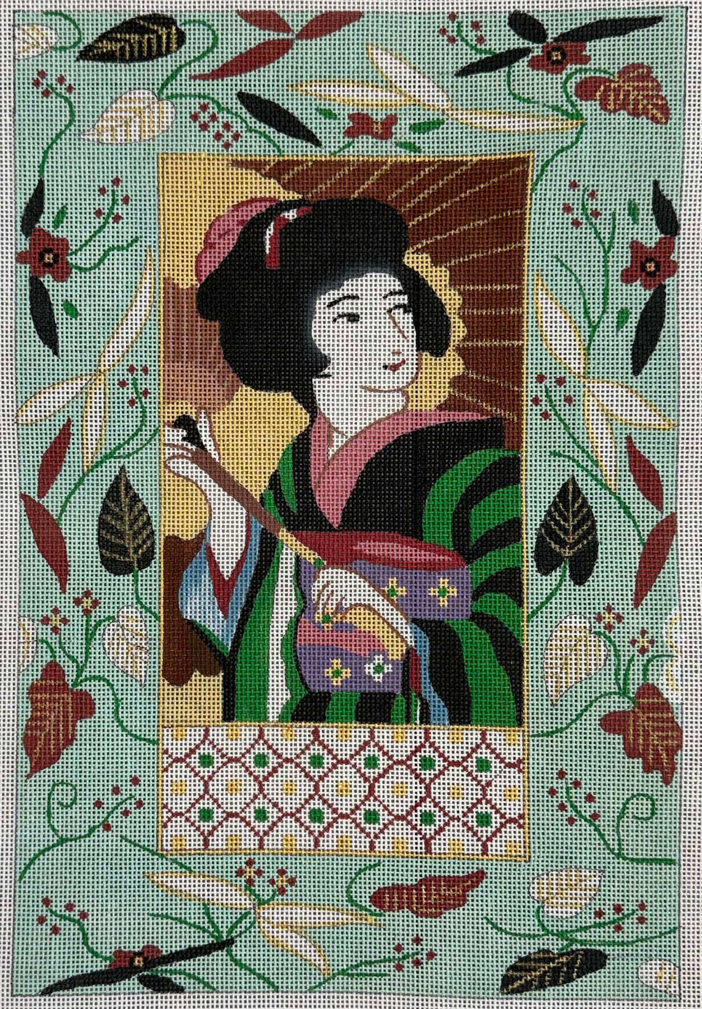 Canvas collection with Asian women #2 - 18 count