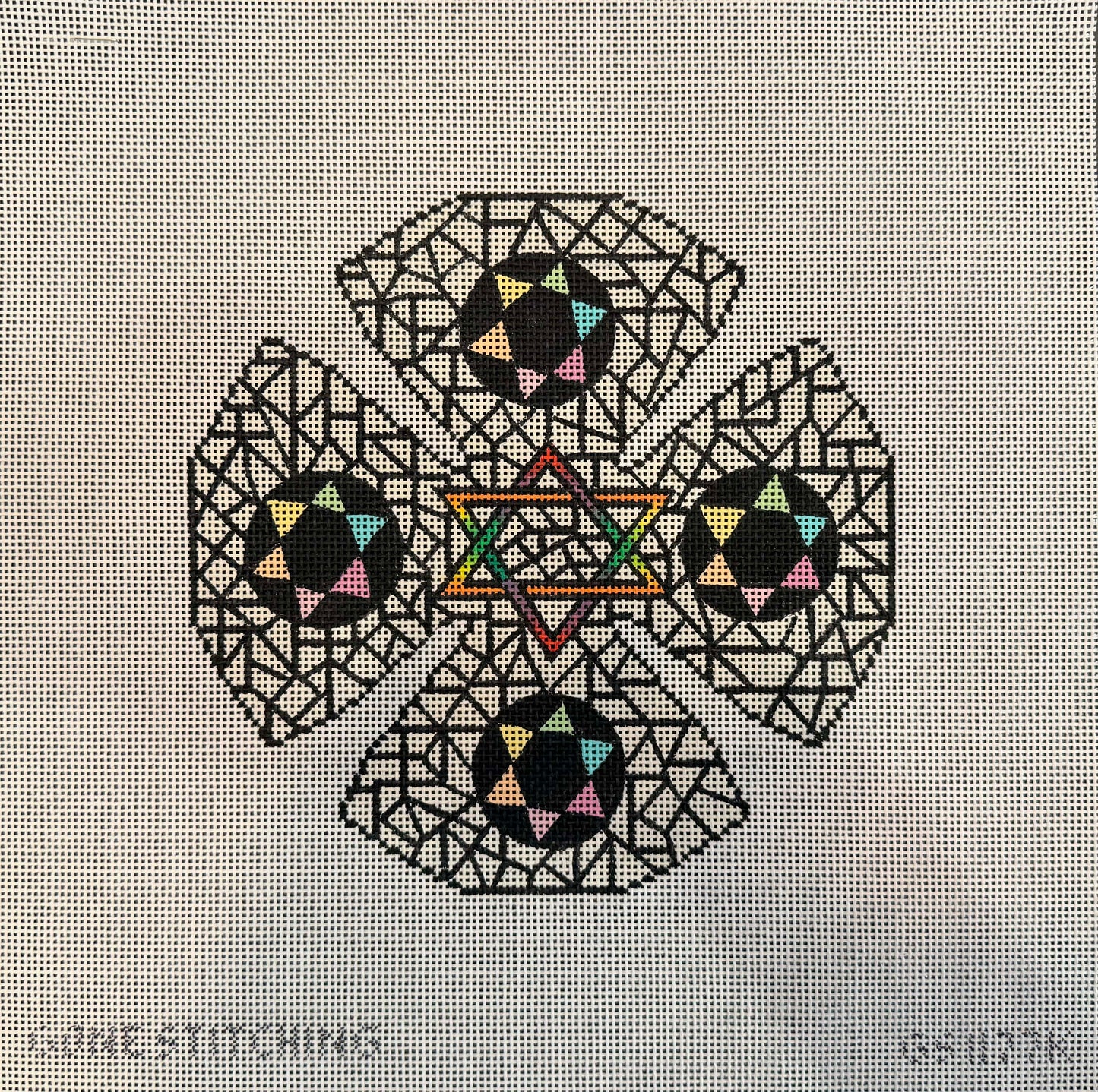 Star in Stained Glass