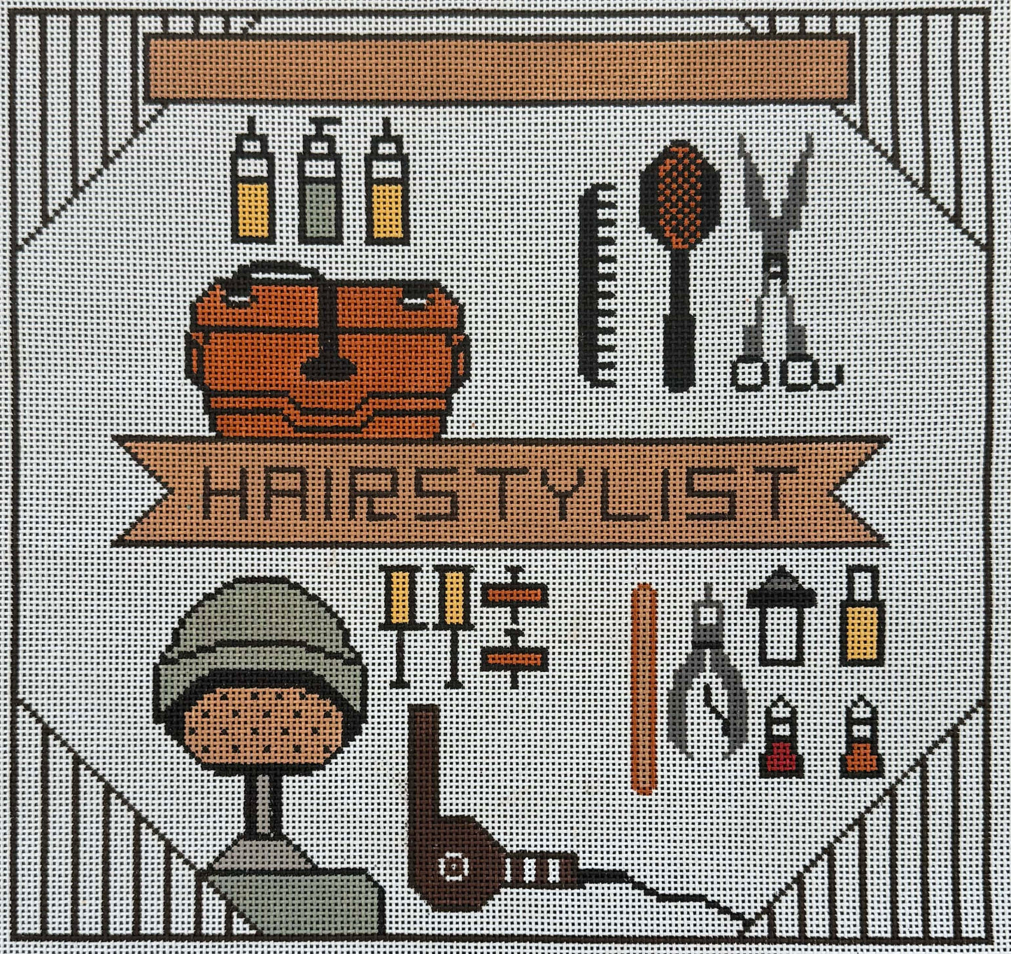 Hair Stylist Large Career Plaque