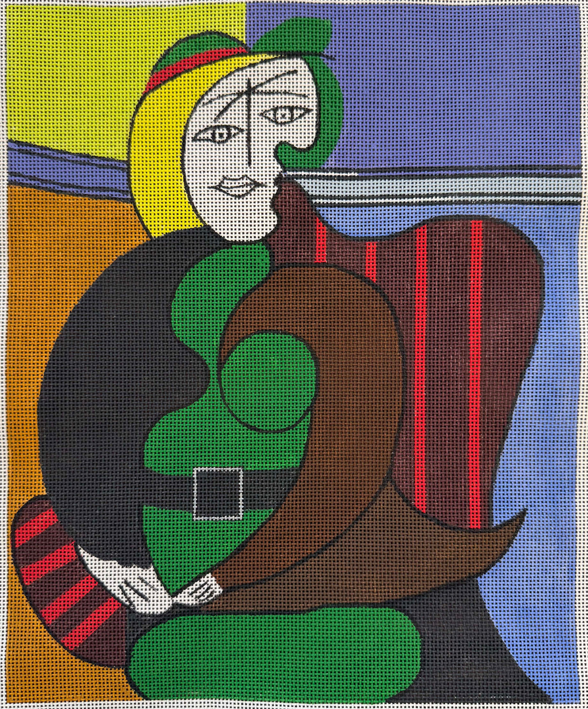 Art Adaption of the Red Armchair by Le Reve by Picasso