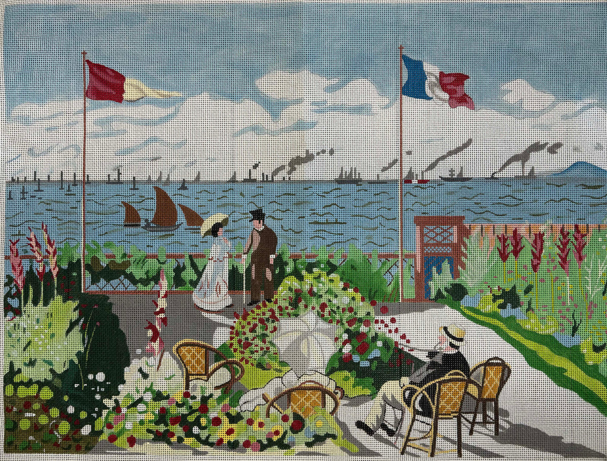 Large Beach Canvas