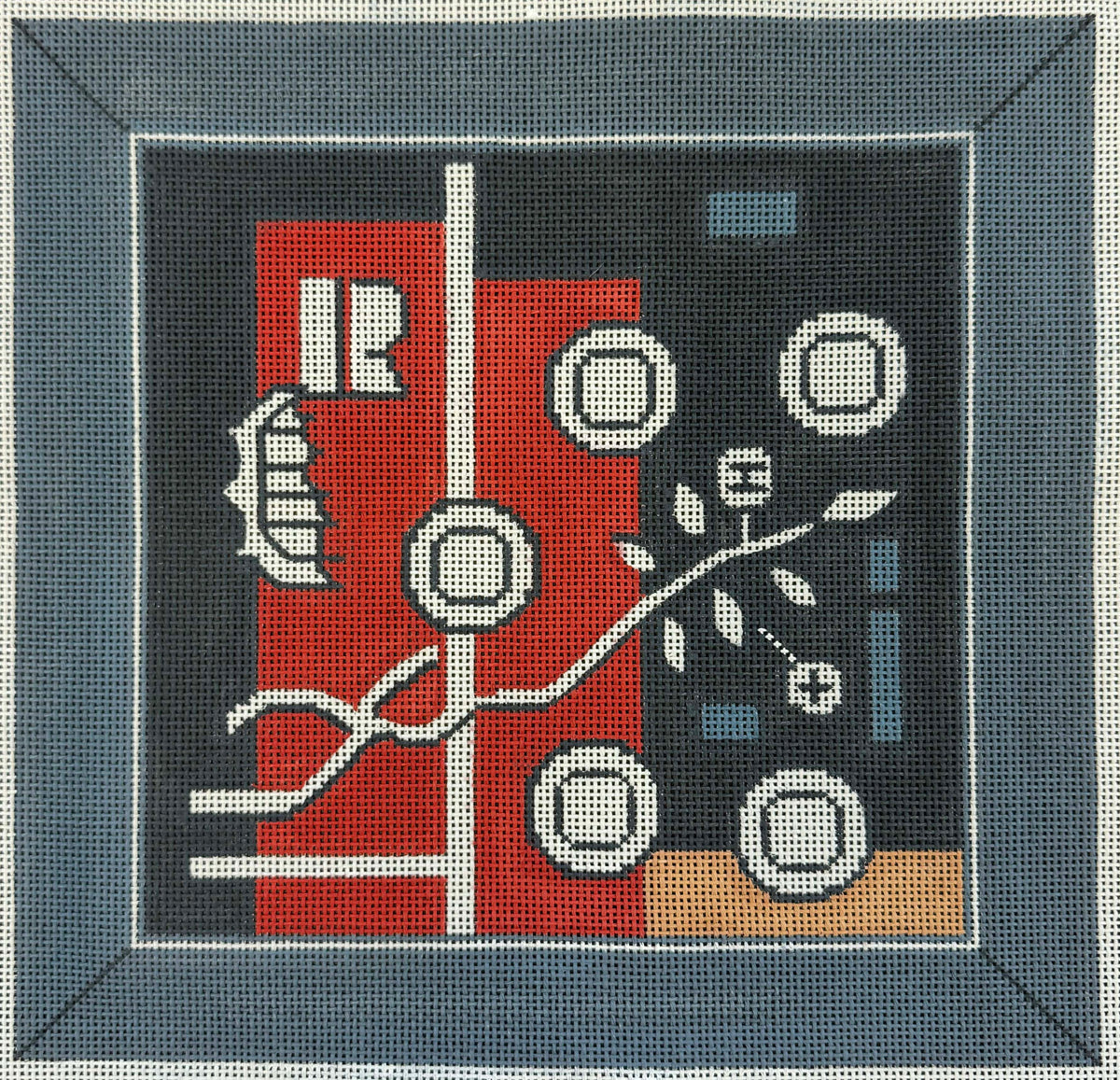 Vintage Aviva Canvas - Abstract