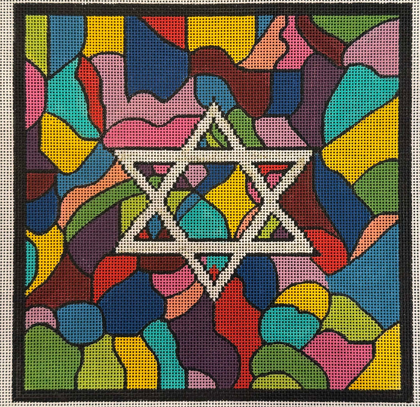 Kaleidoscope Star Tefilllin - UV printed