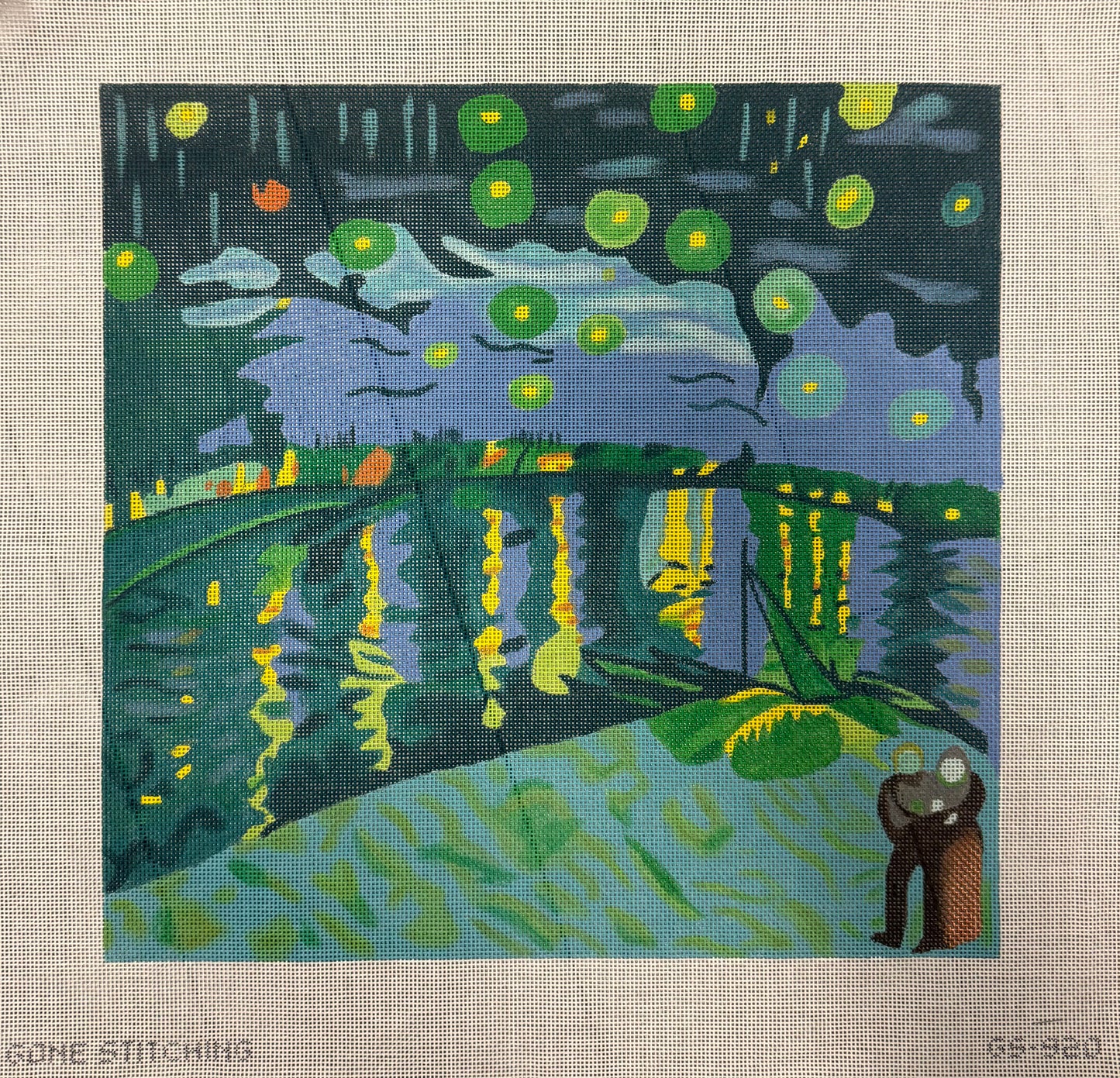 Starry Night Over the Rhône by Van Gogh