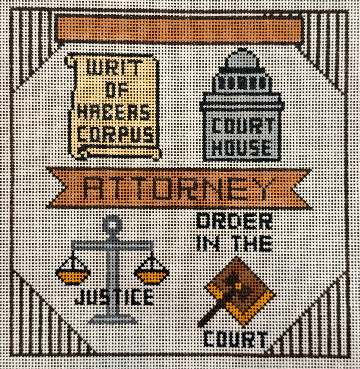 Attorney Small Career Plaque