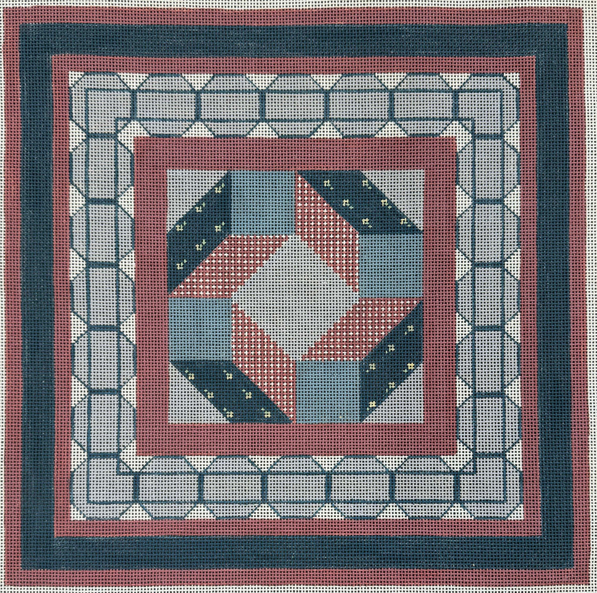 Vintage Canvas - Quilt Square