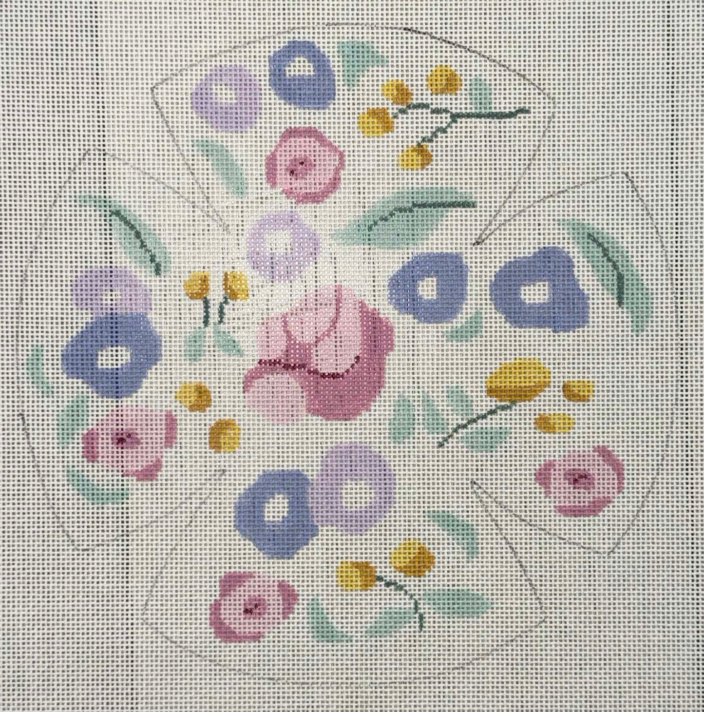 Floral Kippa
