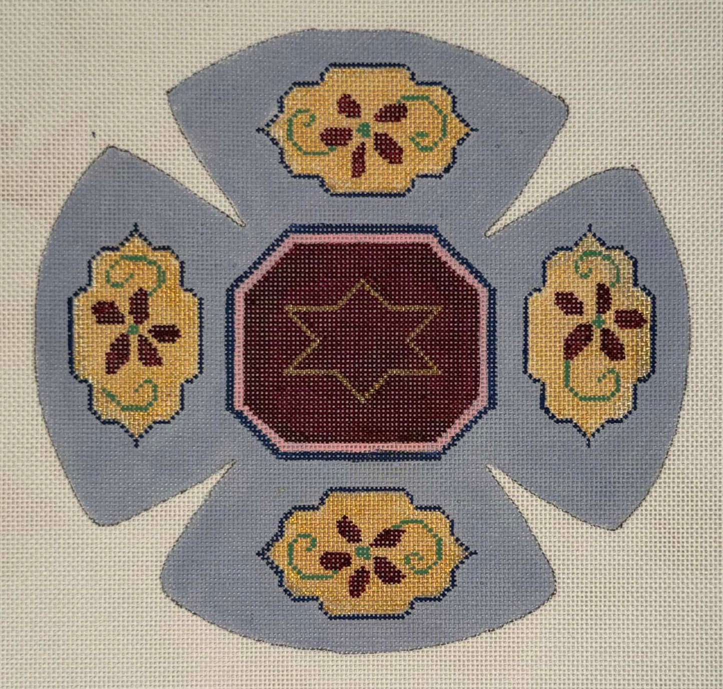 Floral Kippa