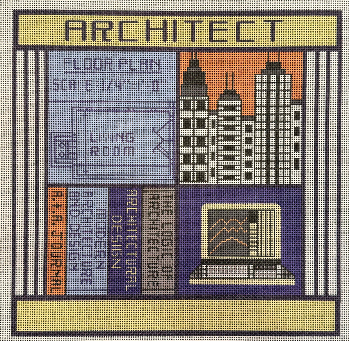 Architect Career Plaque Large - UV Printed