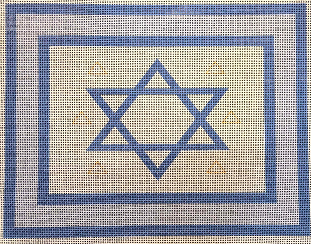 Blue Star Tallit by Aviva