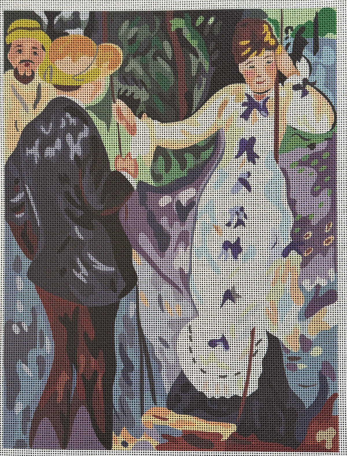 Art Adaption of The Swing (La Balançoire) by Renoir