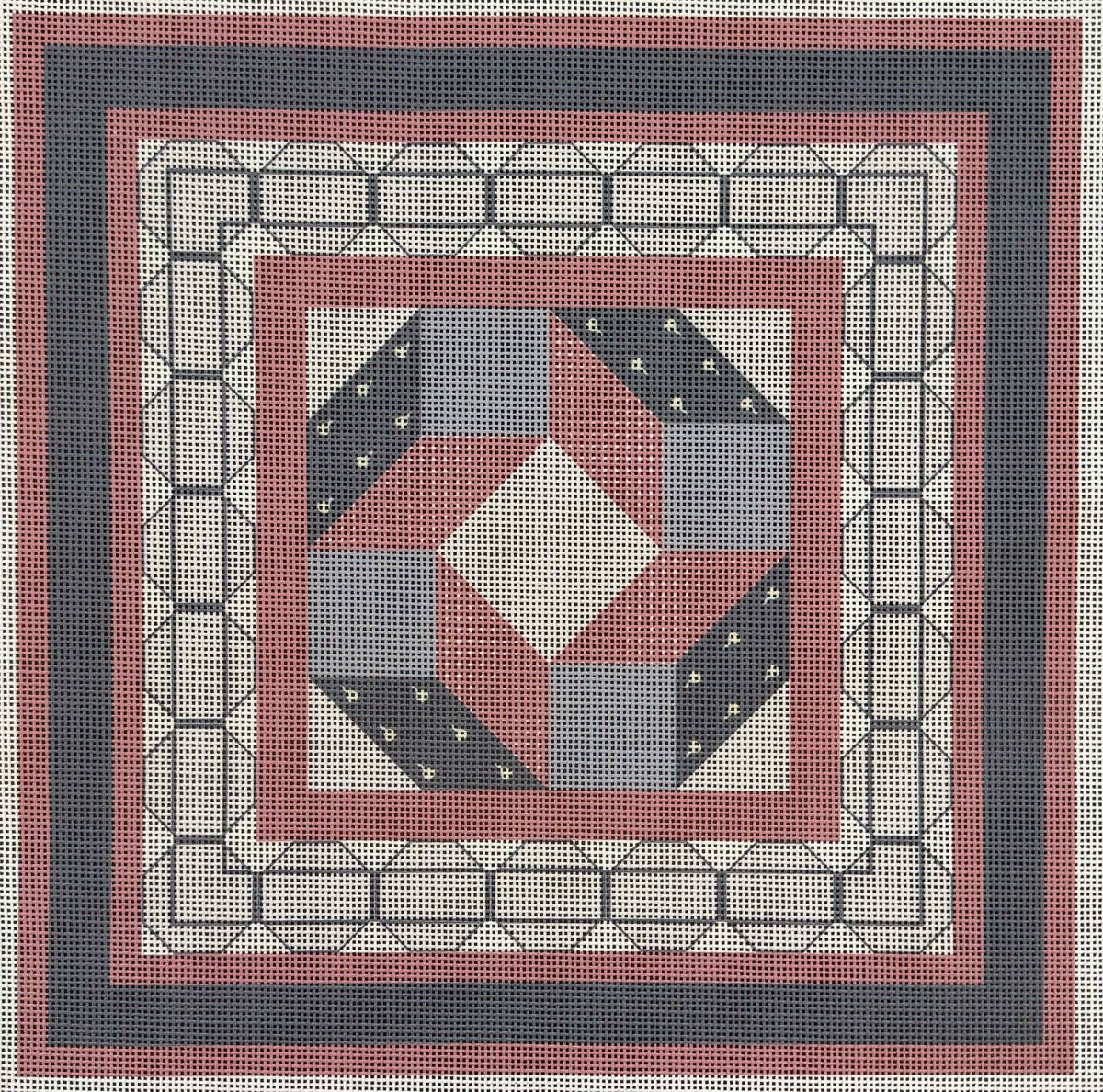 Quilt Geometric Canvas #2