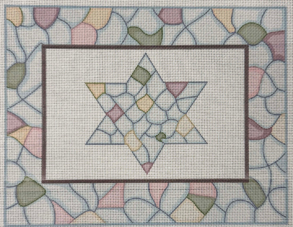 Mosaic Star Tallit - UV Printed