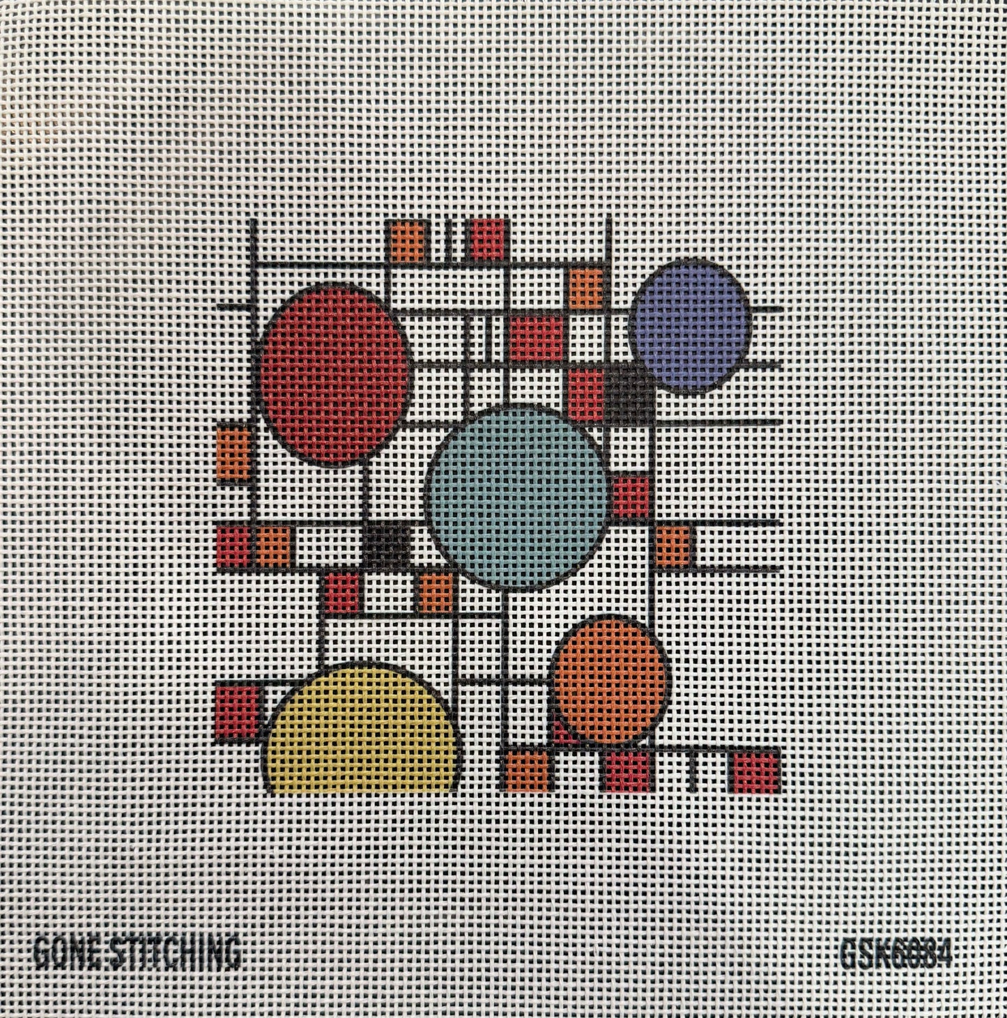 Hommage to Mondrian Art Reproduction Small - UV Printed
