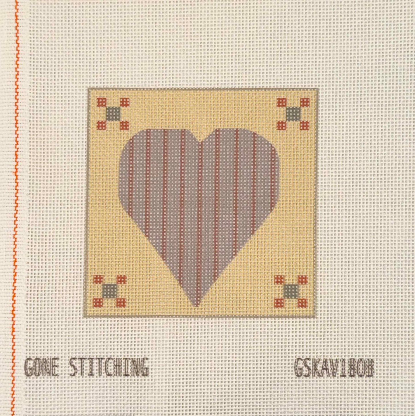 Striped Heart for Beginner - UV Printed