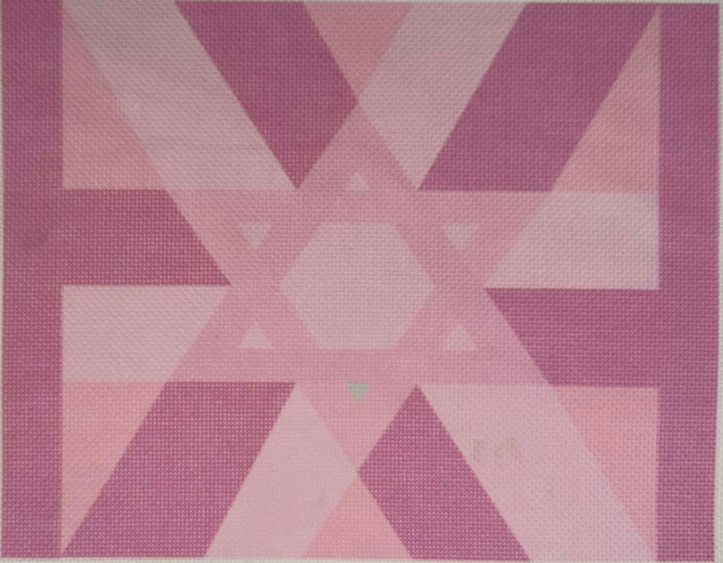 Pink Star Tallit - UV Printed