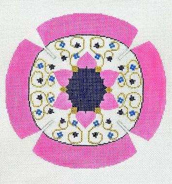 Pink Star Kippa