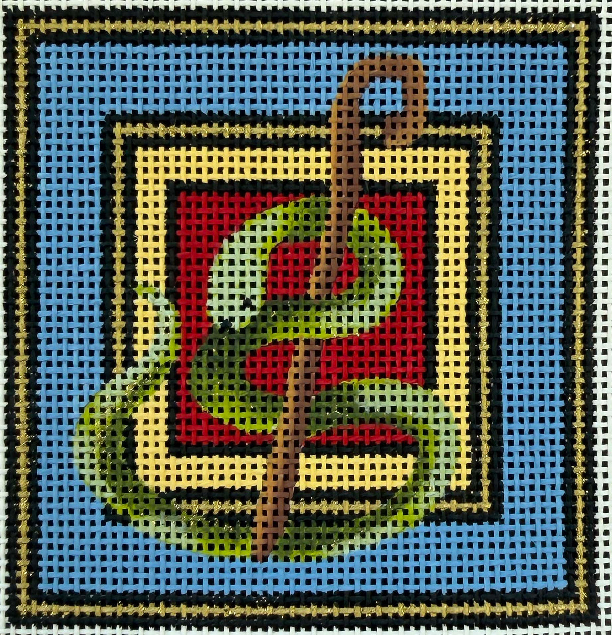 Small canvas of the 12 Tribes - Dan