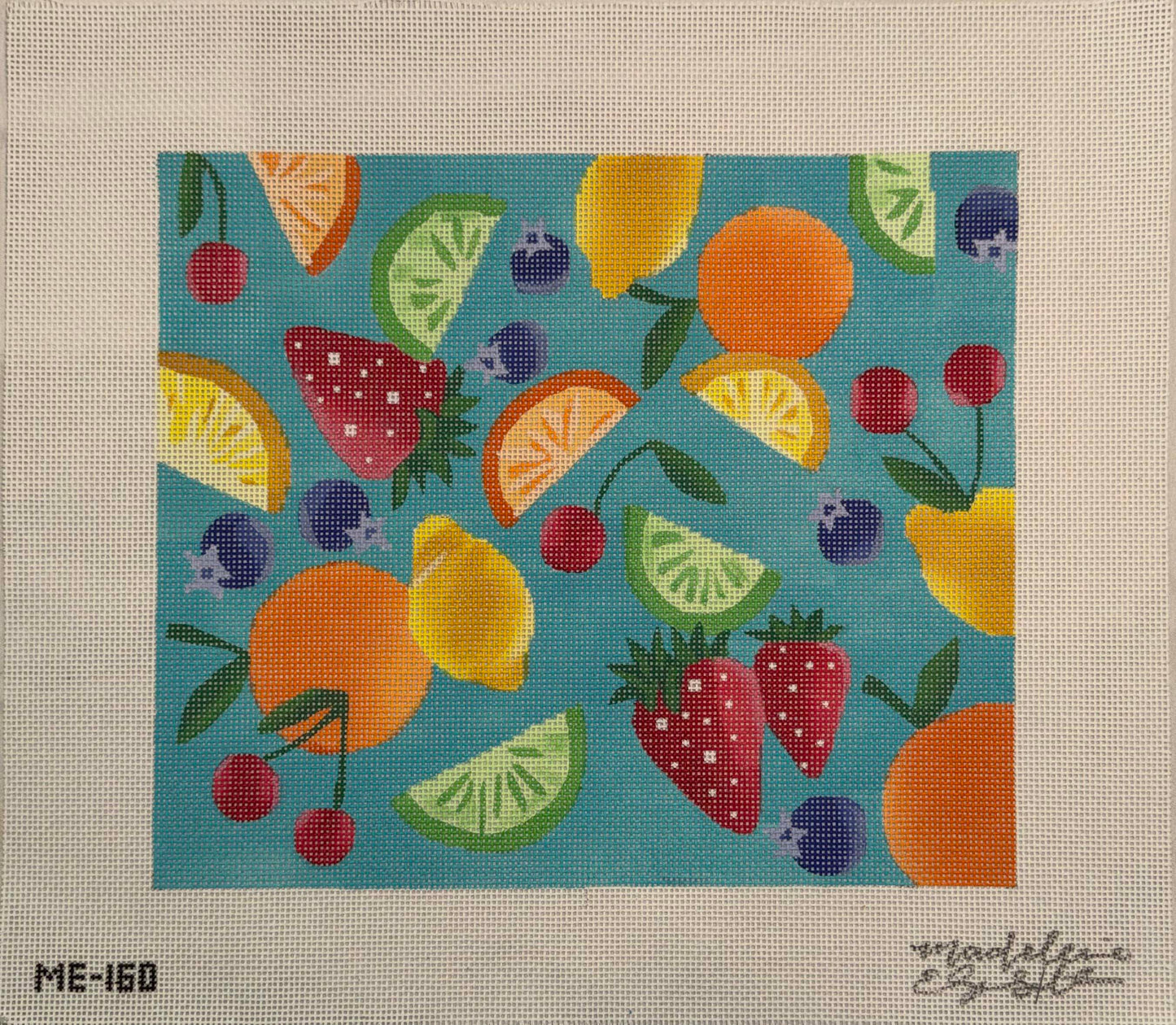 Tossed Fruit by Madeline Elizabeth