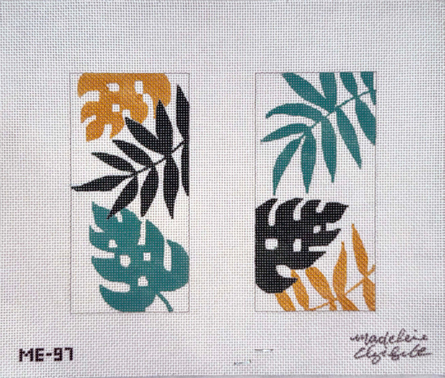 Leaves Eye Glass Case by Madeline Elizabeth