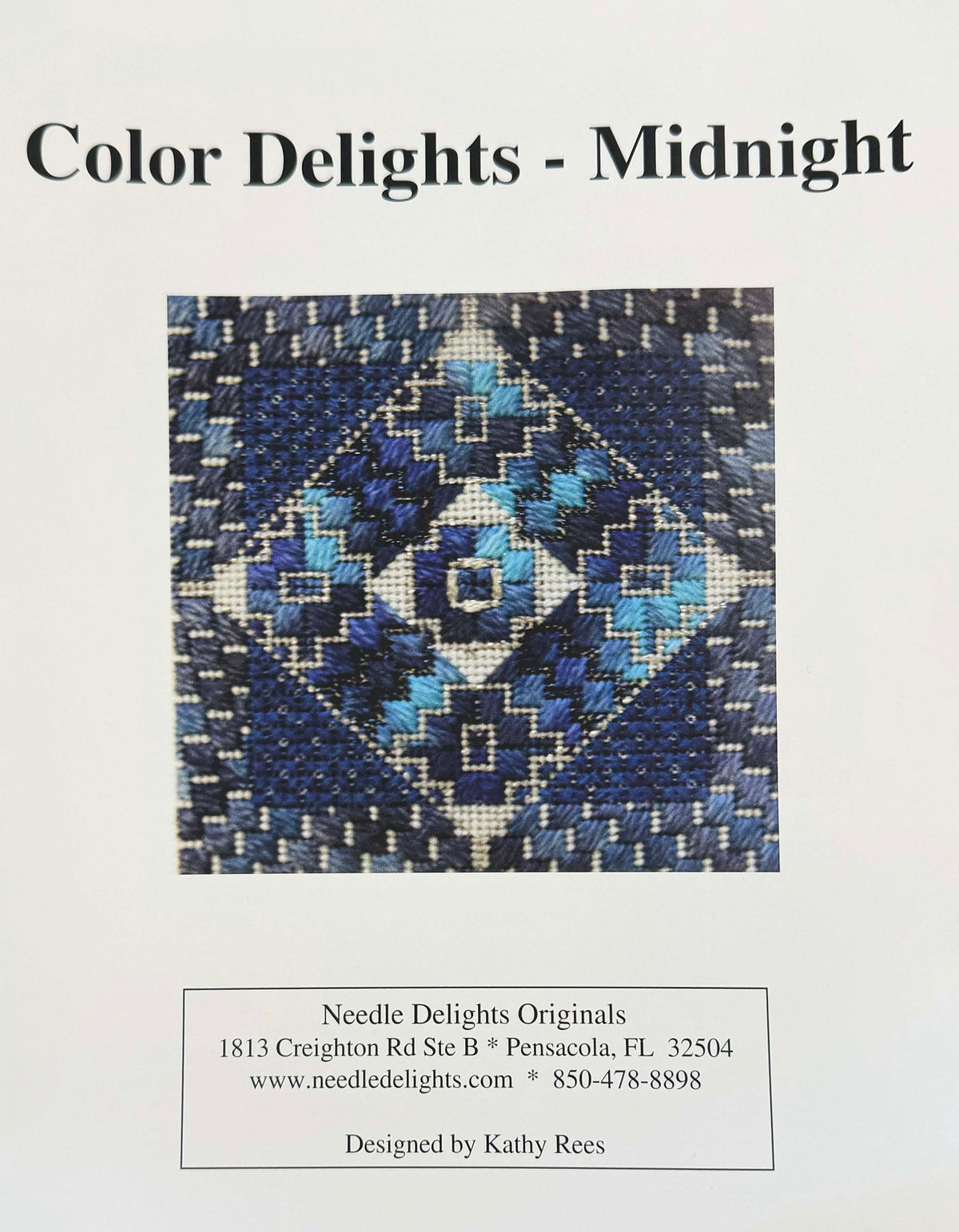 Color Delights - Midnight Stitch Guide by Kathy Rees