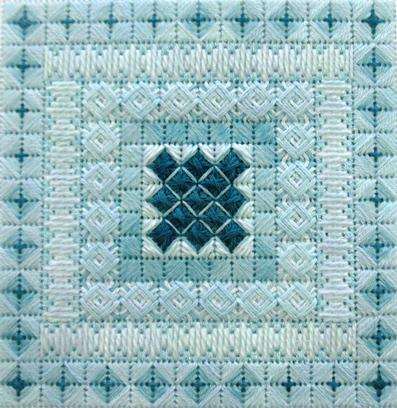 Needle Delights Aquamarine Chart