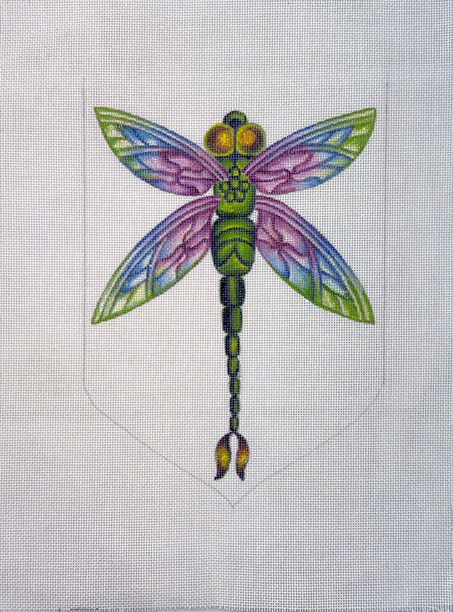 Dragonfly Purse with Stitch Guide by Gone Stitching