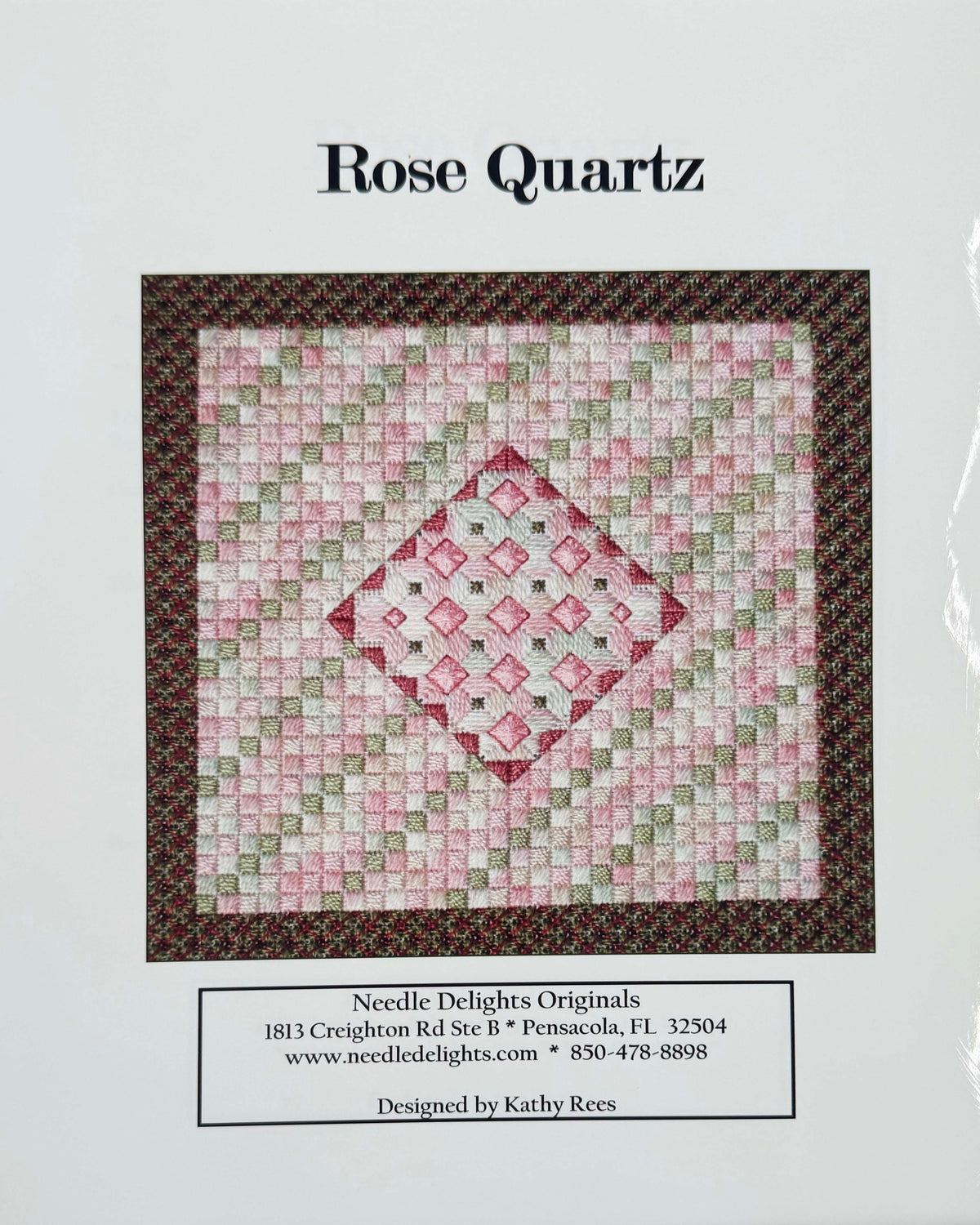 Rose Quartz Stitch Guide by Kathy Rees