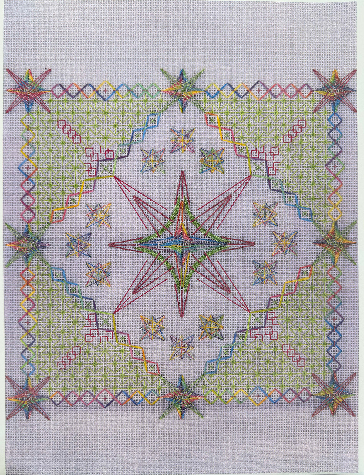 Starburst Stitch Guide by Luis Nunez from Anthony Mineri Designs