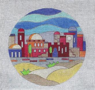 City of Light Challah Cover