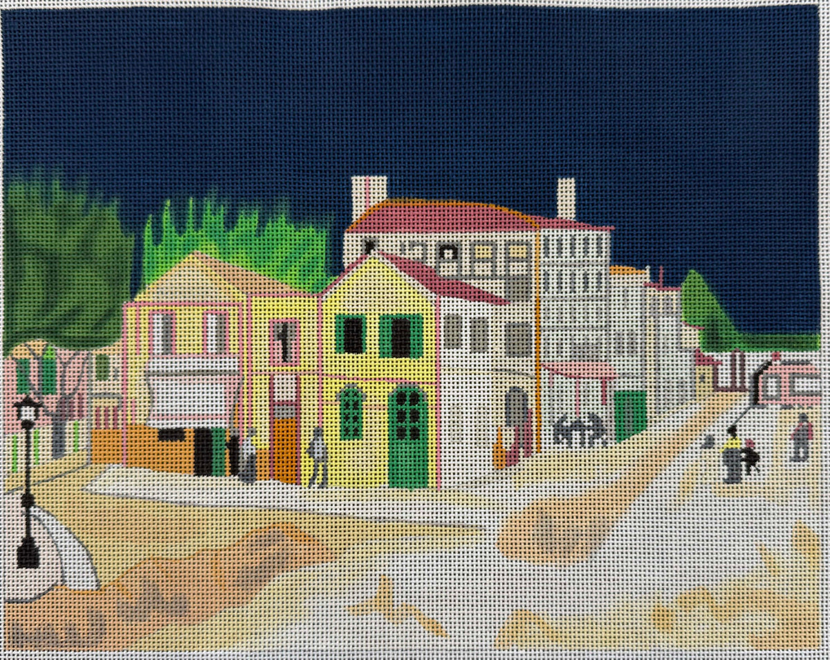Art Adaption of The Yellow House by Van Gogh
