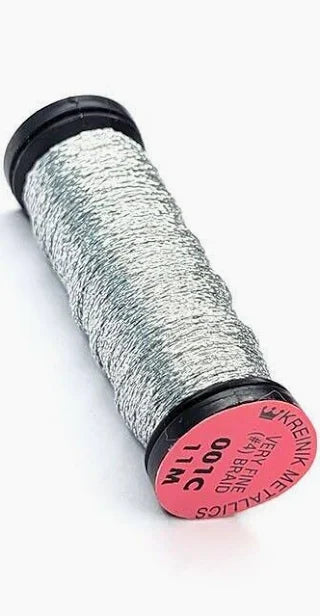 Kreinik Silver Cord in #12 001C