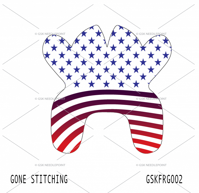 United States Flag Frog