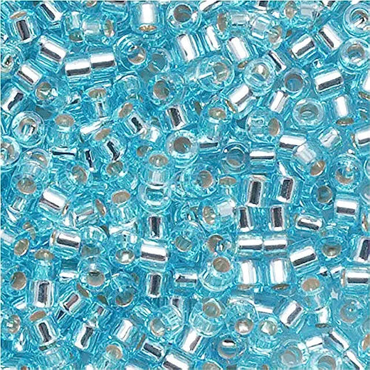 Delica Bd Silver Lined Aqua DB044