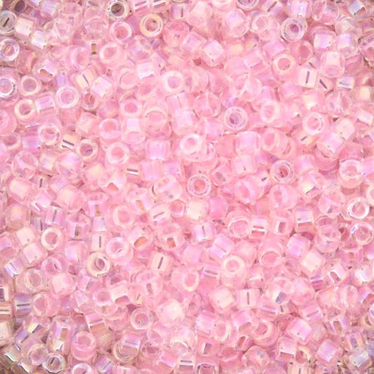 Delica Beads Lined Pink DB071