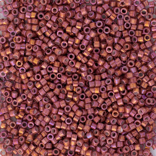 Delica Beads Met Rhubarb Gold Iris DB1016