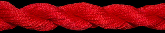 TW510902 Overdyed Pearl Cotton #5 Bright Red