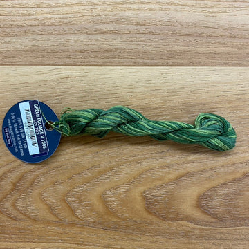 Planet Earth Fibers 8 Ply Green Foliage 1305 Variegated