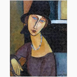 Modigliani: Woman with necklace and hat