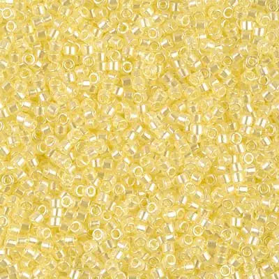 Delica Bead Transparent Pale Yellow Luster DB1471